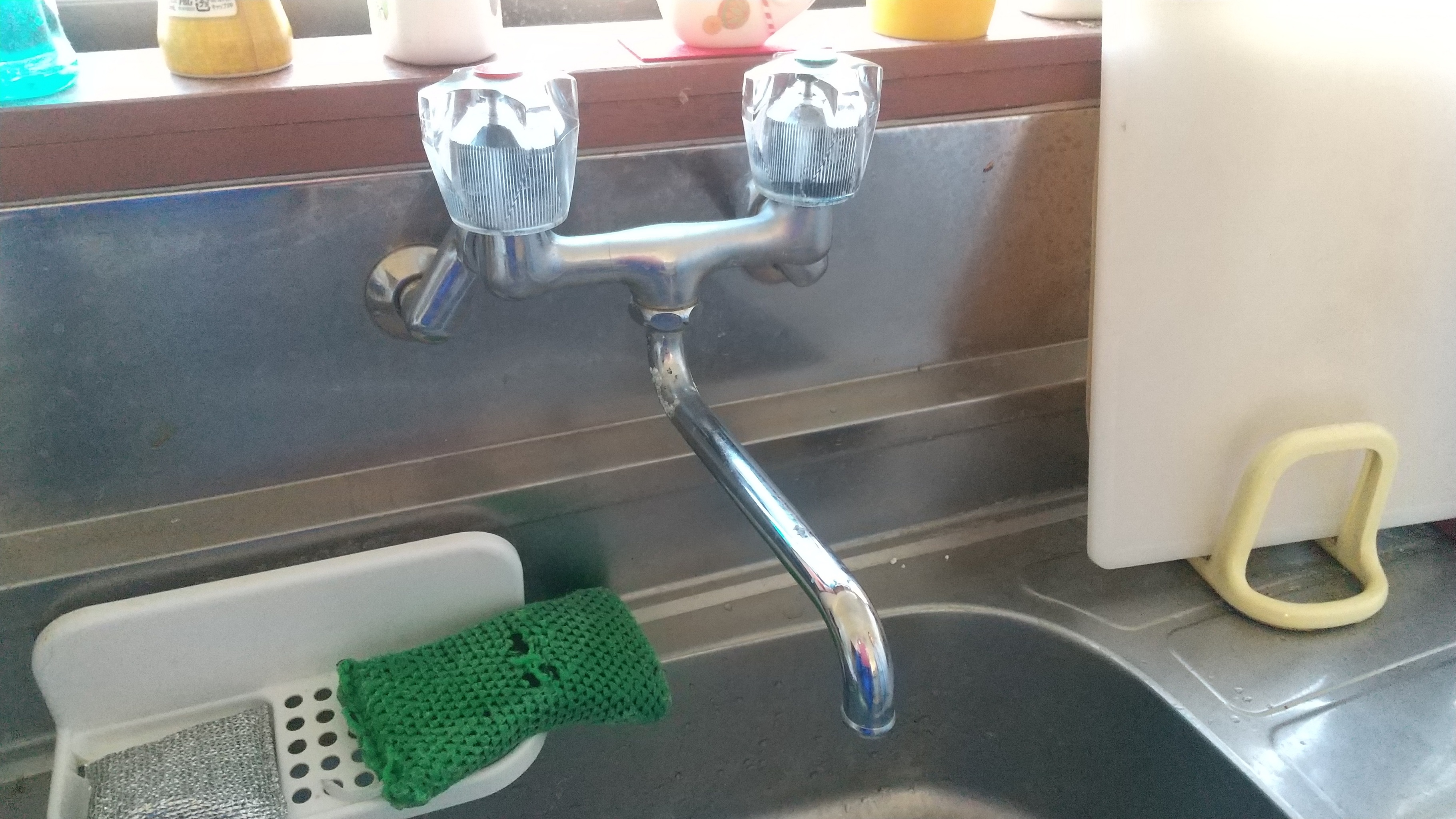 台所の水栓交換